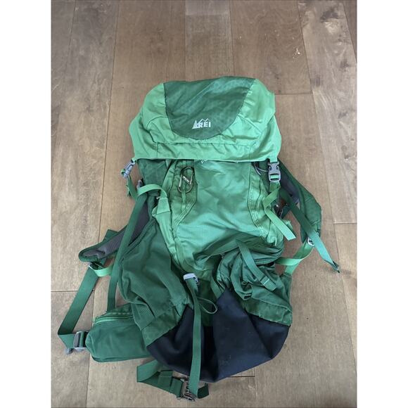 REI Passage 38 Pack Backpack Kids Hiking Backpacking Hiking Outdoors Green